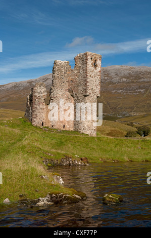 Ardvreck Castle Loch Assynt Sutherland. SCO 8540 Stockfoto