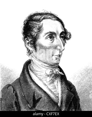 Carl Maria Friedrich Ernst von Weber, 1786-1826, deutscher Komponist, Dirigent und pianist Stockfoto