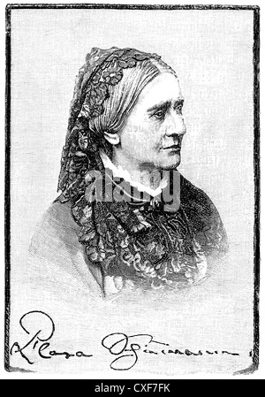 Clara Josephine Schumann, 1819-1896, deutscher Pianist und Komponist, Stockfoto