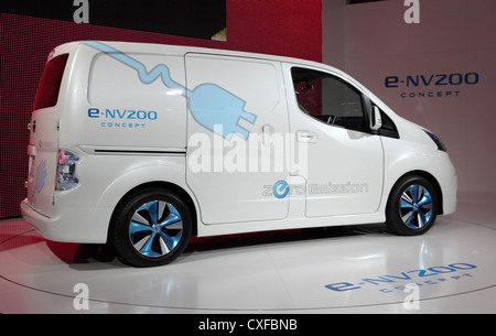 Nissan E-NV200 elektrische Konzept Van auf der Internationalen Automobilausstellung für Nutzfahrzeuge Stockfoto