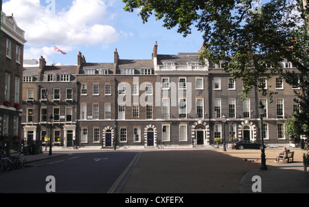 Bedford Square in Bloomsbury London Stockfoto