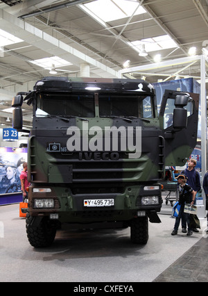 Iveco Trakker aus deutschen Bundeswehr auf der Internationalen Automobilausstellung für Nutzfahrzeuge Stockfoto