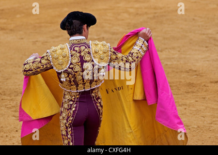 Stierkampf Torero Stierkampfarena Spanien Torero Corrida de Toros Plaza de Toros españa Stockfoto