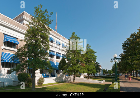 Hot Springs, Arkansas Hot Springs Nationalpark, Bathhouse Row Buckstaff Bäder. Stockfoto