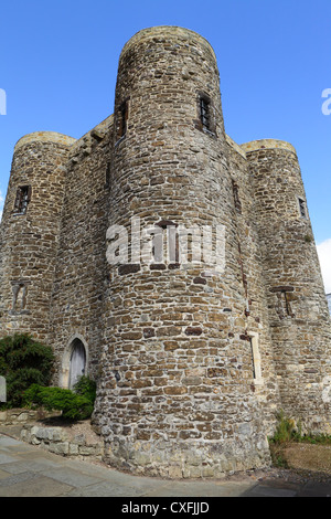 Roggen Burg, Ypern Turm, East Sussex, England, UK, GB Stockfoto