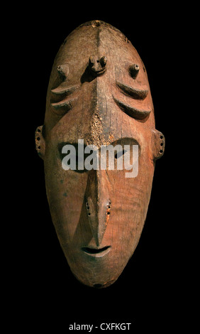 Sepik Maske 19 frühen 20 Jahrhundert Papua New Guinea Murik Lakes Region Karau Dorf untere Sepik River Murik Lakes 48,9 cm zu senken Stockfoto