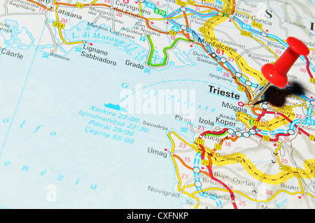 Triest, Italien Stockfoto