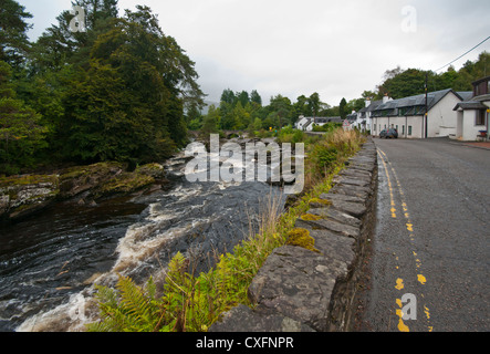 Die Wasserfälle von Dochart Killin Stirling Stockfoto