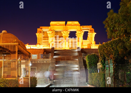 Kom Ombo, Nil, Ägypten, Afrika Stockfoto