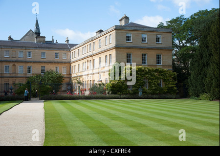 Trinity College Oxford University aus dem Garten Viereck zu sehen. England-UK Stockfoto