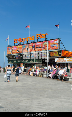 Britannia Pier great Yarmouth Norfolk England uk Stockfoto