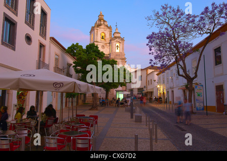 Santo Antonio Kirche, Algarve, Lagos, Portugal, Europa Stockfoto