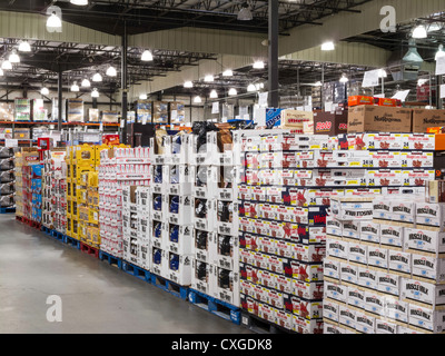 Costco Wholesale Lagerverkauf Stockfoto