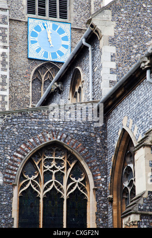 St Giles an der Bergkirche Norwich Norfolk England Stockfoto