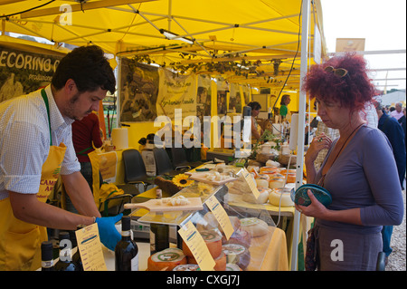 Bauernmarkt in Circo Massimo, Rom, Italien. Stockfoto