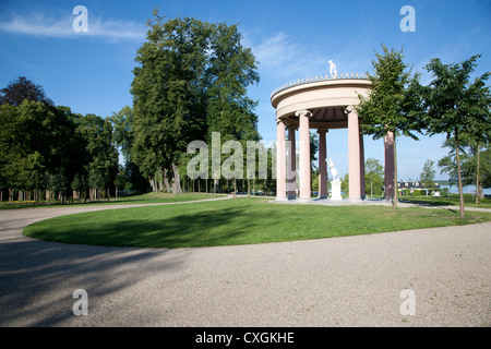 Hebe-Tempel, Palastgärten, Neustrelitz, Neustrelitz, Mecklenburgische Seenplatte Pfalzbezirk, Mecklenburg-Vorpommern Stockfoto