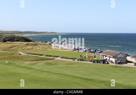 Moray Golf lossiemouth Schottland september 2012 Stockfoto