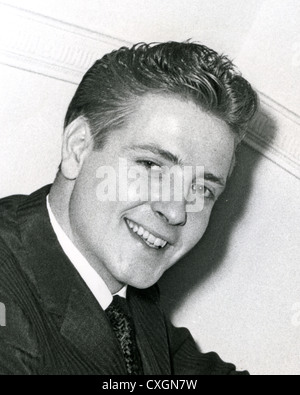 EDDIE COCHRAN (1938 – 1960) US Rockmusiker fotografiert von Harry Hammond auf Freitag, 15. April 1960 - er Tag bevor er starb. Stockfoto