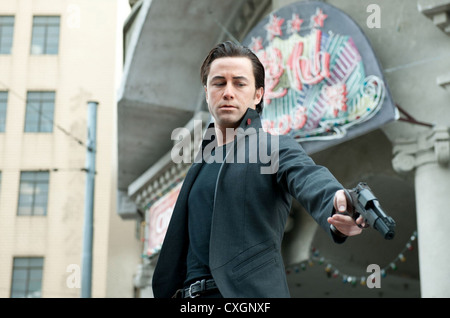 LOOPER 2012 TriStar Pictures Film mit Joseph Gordon-Levitt als Joe Stockfoto