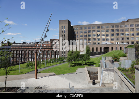 Gebäude der Universität Strathclyde James Weir von Rottenrow Gardens, Montrose Street, Glasgow, Schottland, Großbritannien Stockfoto