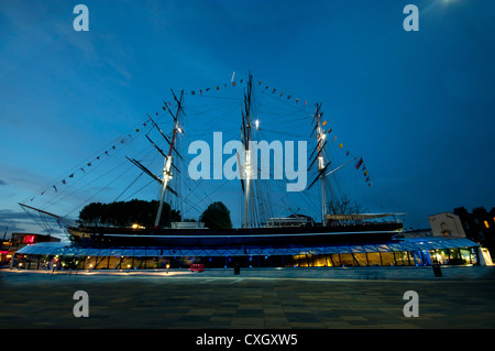 Neu renovierte Cutty Sark Tee Klipper am Greenwich London UK Stockfoto