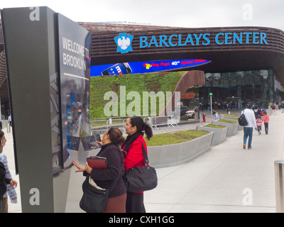 Barclays-Center in der Innenstadt von Brooklyn NY Stockfoto