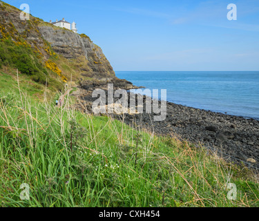 Eine schöne irische Küste Szene von County Antrim, Nordirland Stockfoto