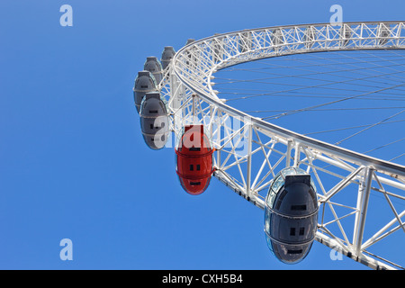 England, London, London Eye Stockfoto