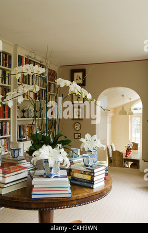 zu Hause im klassischen englischen Stil in Londons Belgravia Stockfoto