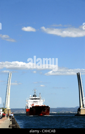 Öl-Chemikalientanker Amalie Essberger Martigues Bouches-du-Rhône, Frankreich Europa Stockfoto