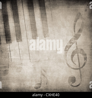 Grunge-Musik Stockfoto