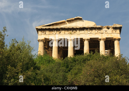 Hephaistos Tempel, Athen, Griechenland Stockfoto