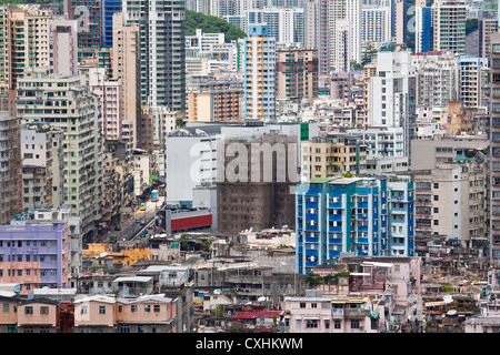 Hong Kong-Innenstadt Stockfoto