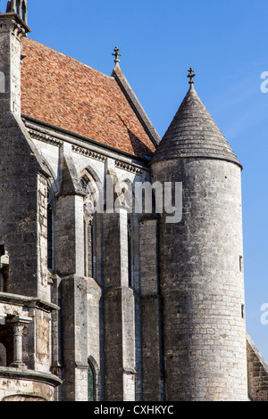 Chartres Kathedrale von Notre Dame, Chartres, Loire, Frankreich Stockfoto