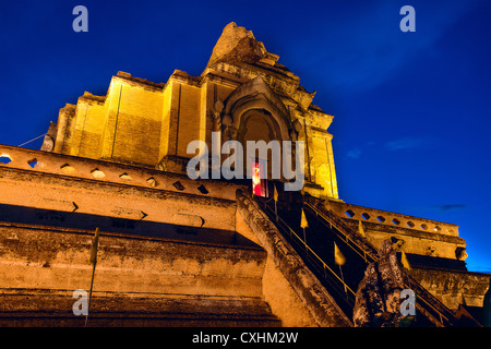 Chedi Luang Tempel in Chiang Mai thailand Stockfoto