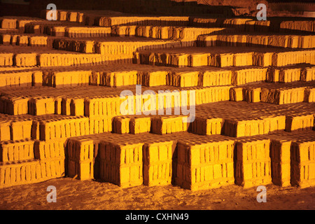 Huaca Pucllana Pyramide, Lima, Peru Stockfoto