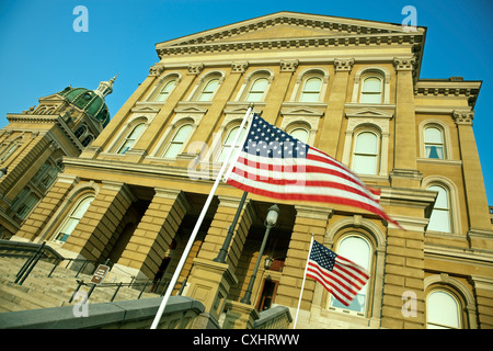 State Capitol Building in Des Moines Stockfoto