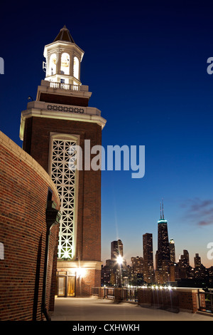 Skyline von Chicago Stockfoto