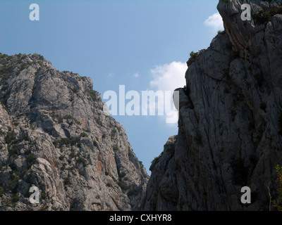 Landschaften im Paklenica-Nationalpark, Kroatien Stockfoto