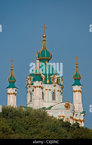 St. Andrews Kathedrale in Kiew Stockfoto