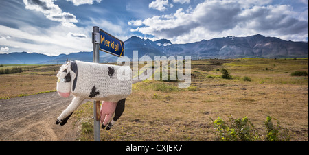 Eingerichteten Postfächer, Nordisland Stockfoto