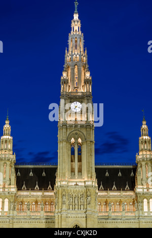 Rathaus, Wien, Österreich, Europa Stockfoto