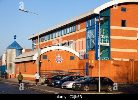 Pendleton (Innere Stadt)-Polizei-Station, Pendleton, Salford, Greater Manchester, England, UK Stockfoto