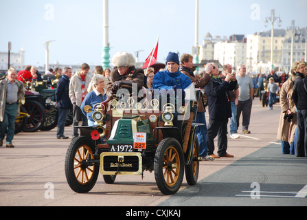 OLDTIMER LAUFEN VON LONDON NACH BRIGHTON 2007 Stockfoto