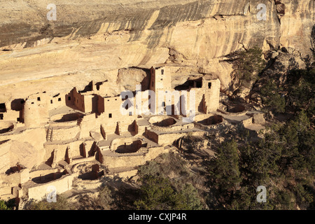 Cliff Palace, Mesa Verde Nationalpark, Colorado USA Stockfoto