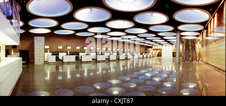 Check-In-Anlage, Dublin Airport, Flughafen, Europa, Irland, Dublin, Moloney O'Beirne Architekten, 2012 Stockfoto