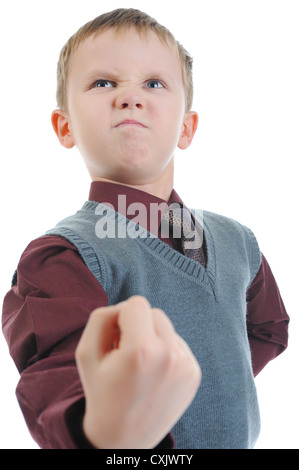 kleine Tyrannen droht Faust Stockfoto