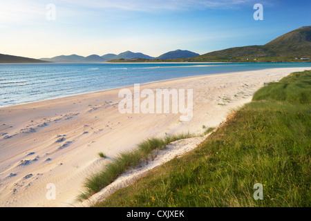 Küste landschaftlich, Ton z. Insel Harris, äußeren Hebriden, Schottland Stockfoto