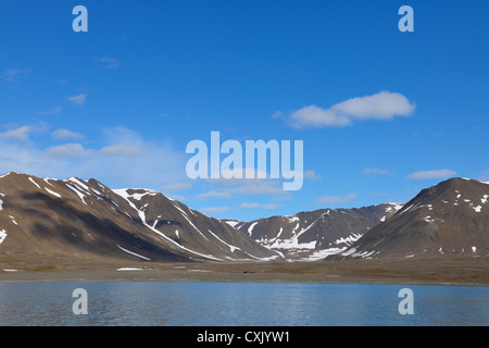 Mushamna, Woodfjorden, Spitzbergen, Svalbard, Norwegen Stockfoto