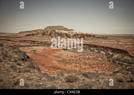 Landschaft, Route 66, New Mexico, USA Stockfoto